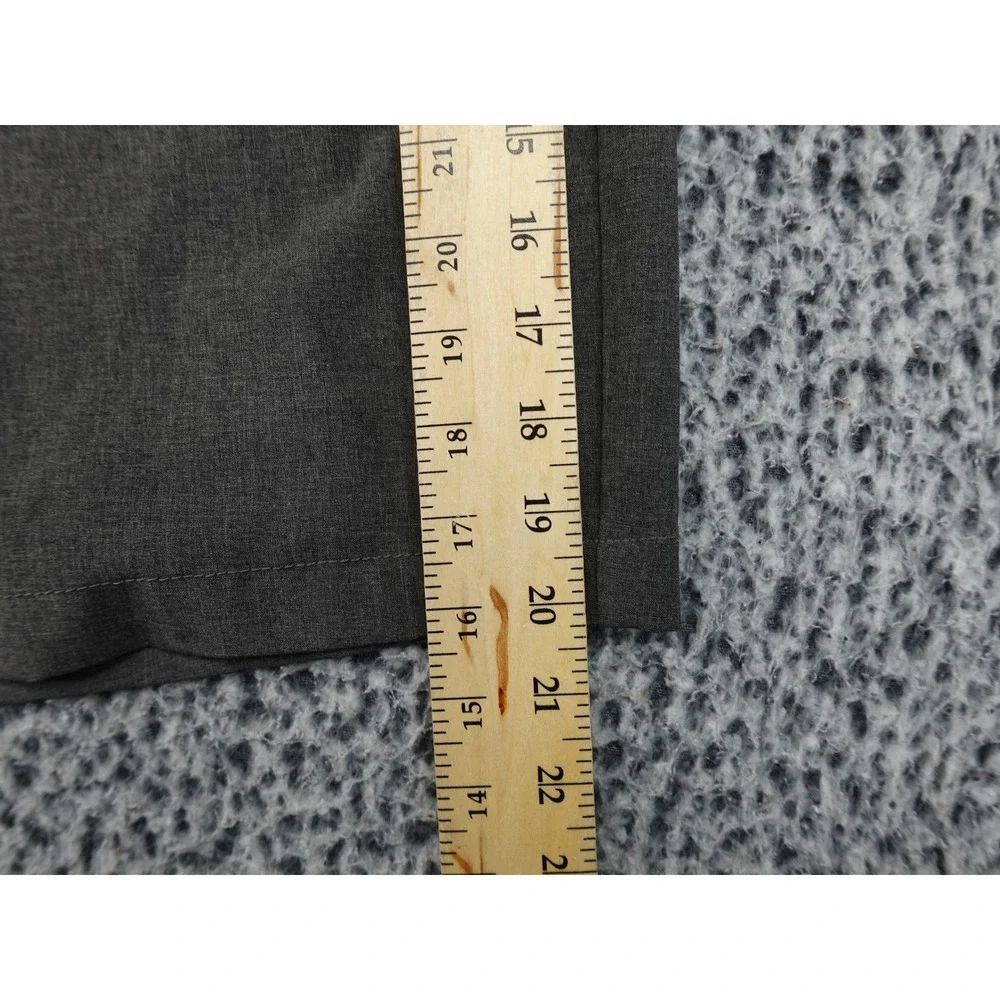Volcom Surf & Turf Hybrid Shorts Mens 32 Grey 4-Way Stretch Chino Boardshort